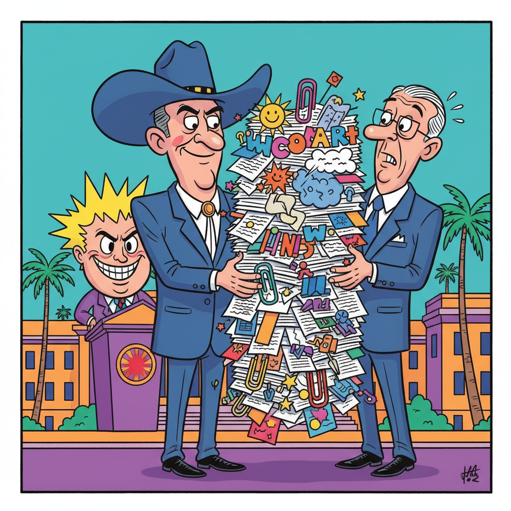 Arizona Lawmaker Proudly Submits 'Documents' Consisting Entirely Of Word Art And Clip Art