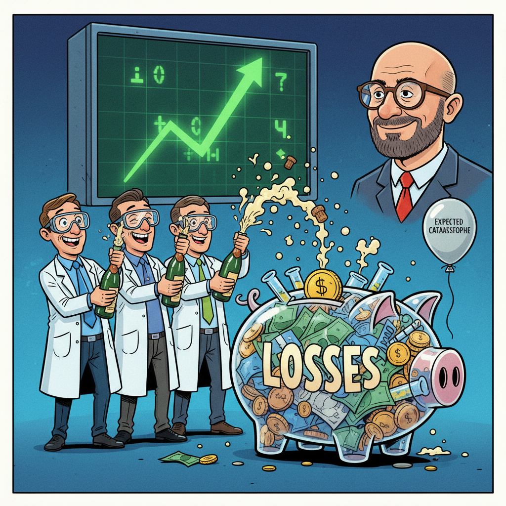 BREAKING: Local Biotech Firm Celebrates Losing Less Money Than Expected