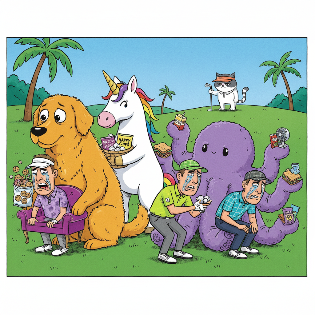 PGA Tour Unveils 'Emotional Support Caddies' to Help Players Cope With Not Being a Major