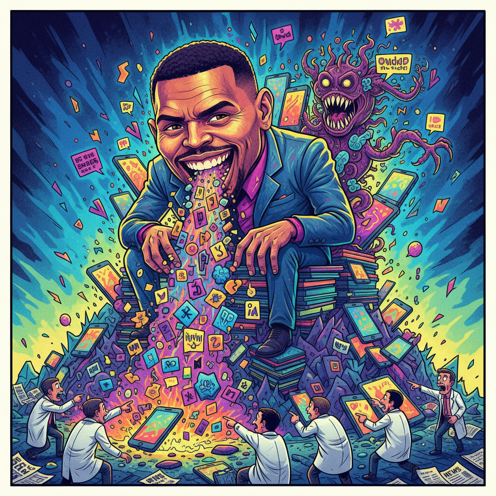 Internet Declares Chris Brown's Latest Comment 'Most Online Thing To Ever Happen'