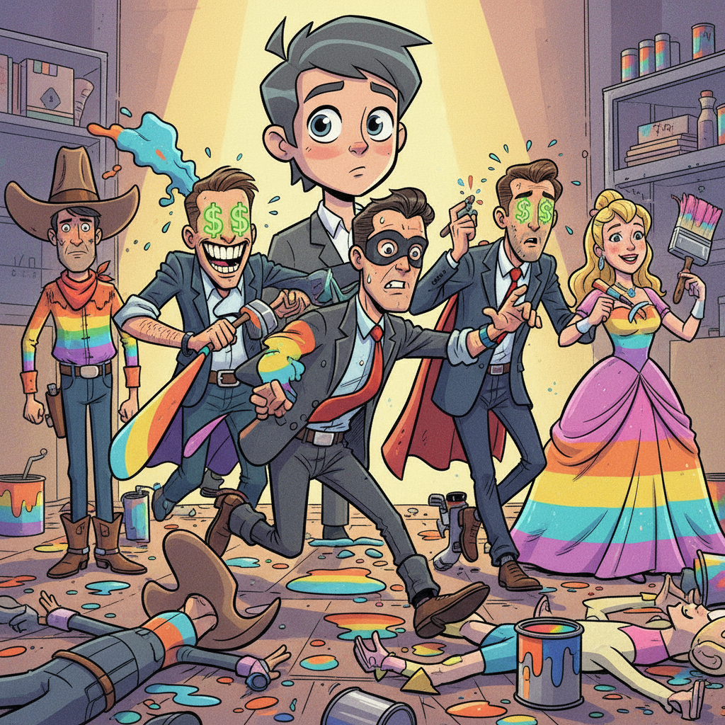 Hollywood Executives Scramble to Retrofit Existing IP with Newly Discovered Bisexual Characters