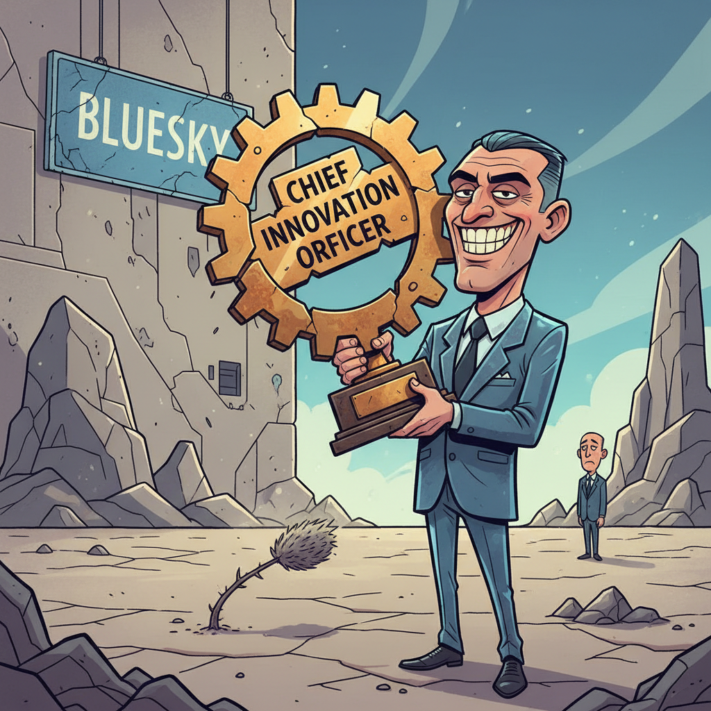 Bluesky CEO Promoted To 'Chief Innovation Officer' After Successfully Not Innovating