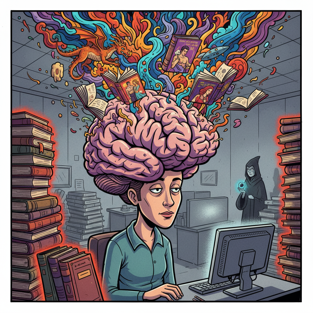 New Study Confirms Reading Books Can Irreversibly Damage Brain Chemistry