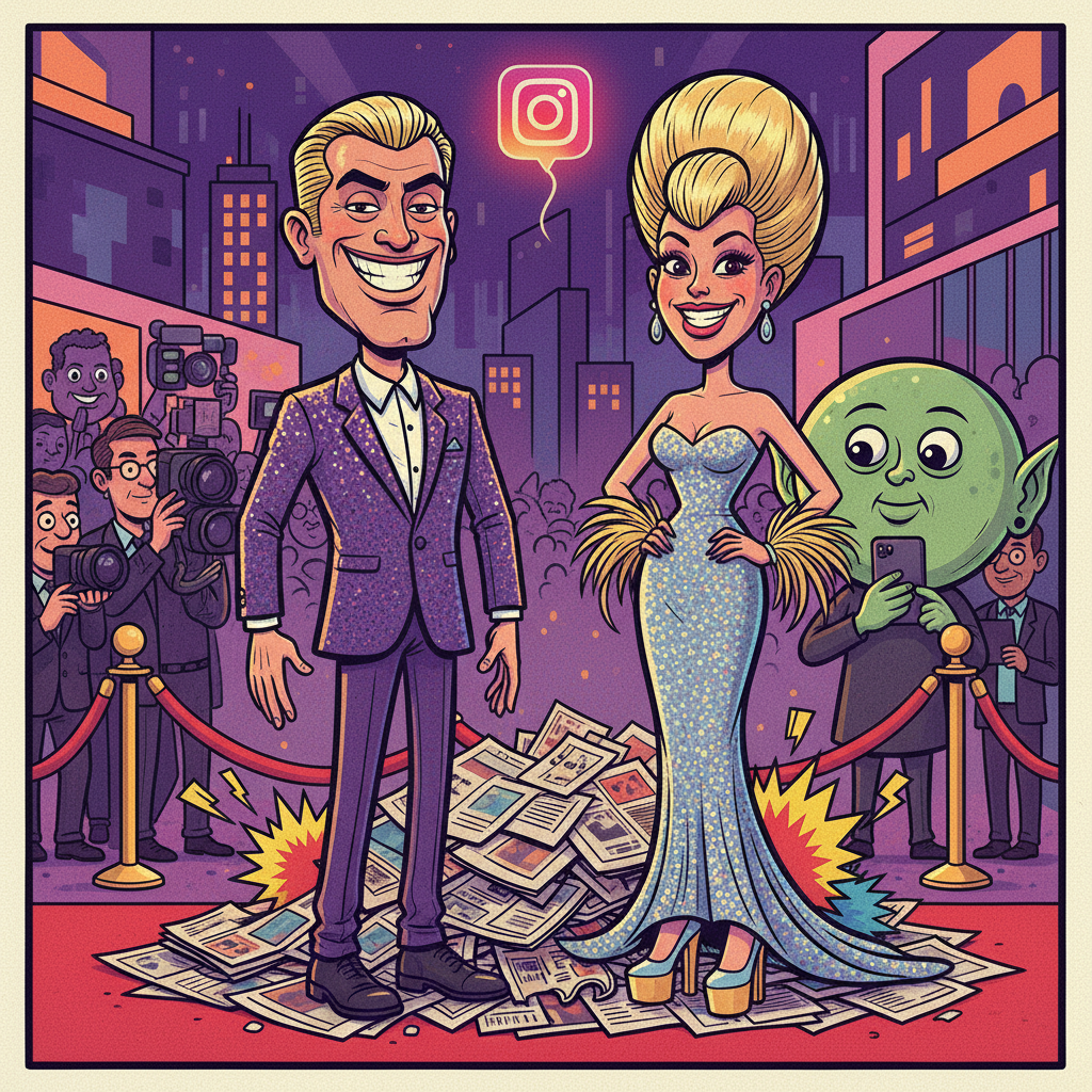 Celebrity Couple Successfully Dispels Rumors By Performing Required Public Display Of Affection