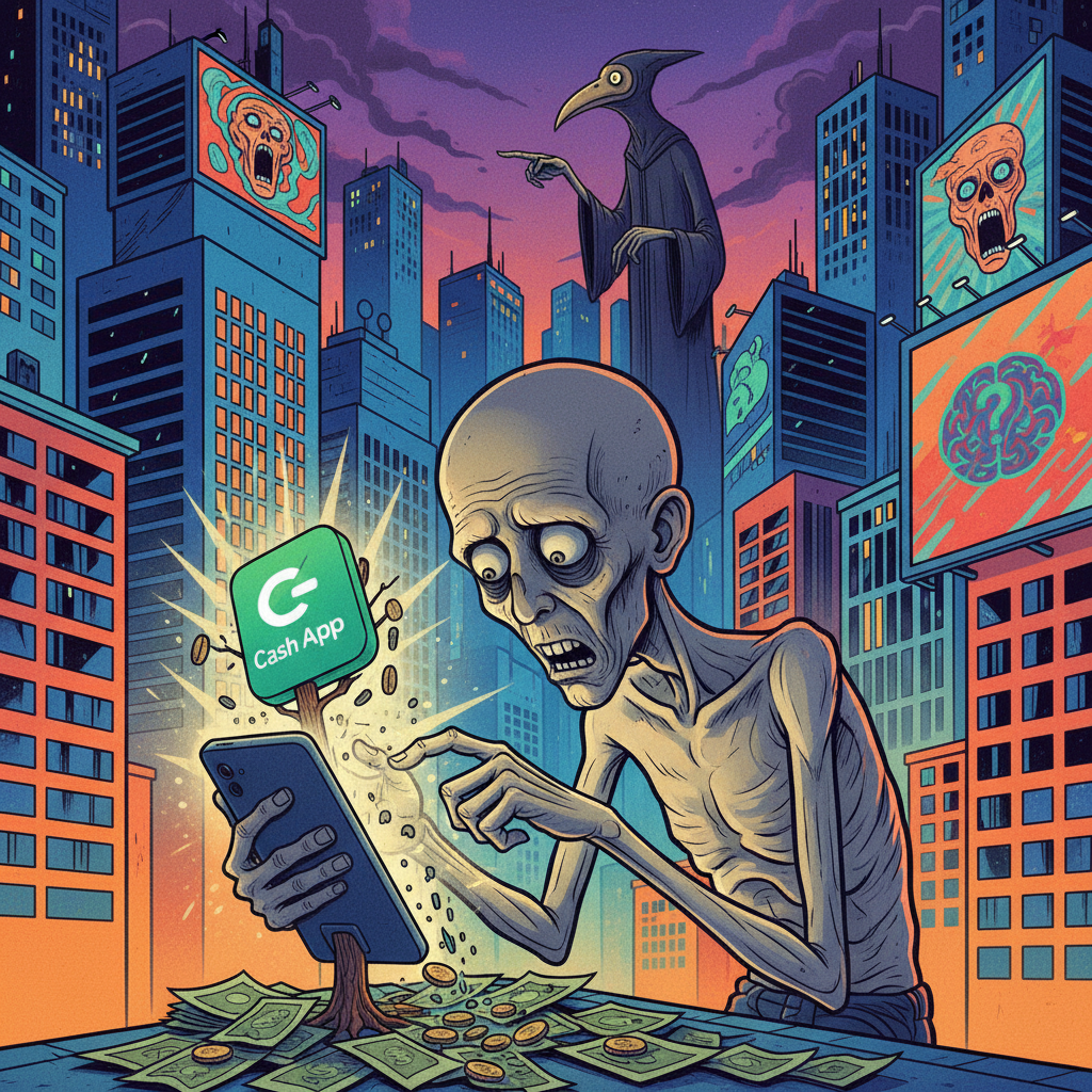 Cash App Unveils New 'Labor-Lite' Initiative To Monetize Existential Dread