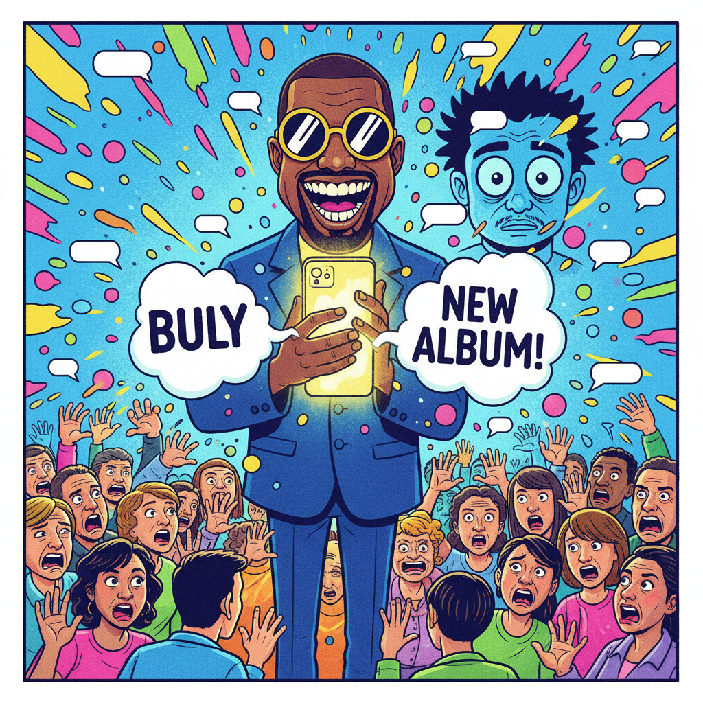 Ye Announces New Album 'Bully' Will Be Distributed Exclusively Via Unsolicited Text Messages