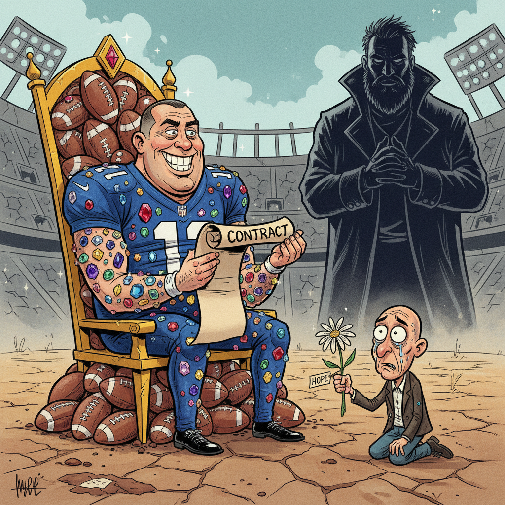 NFL Quarterback Demands Contract Based Purely On Team’s Desperation, Not Skill