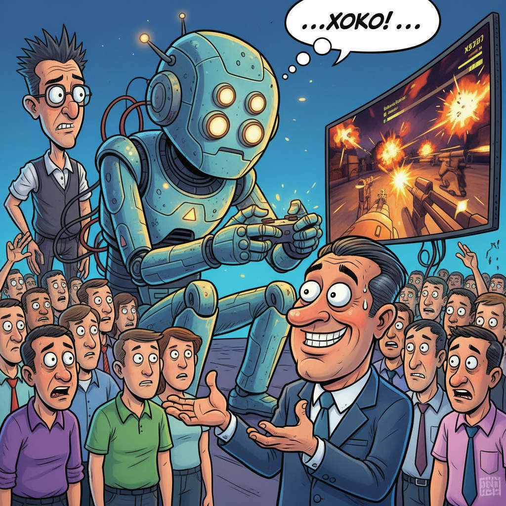 Microsoft Confirms Xbox Not Yet Replaced By Sentient AI That Just *Wants* To Play Games