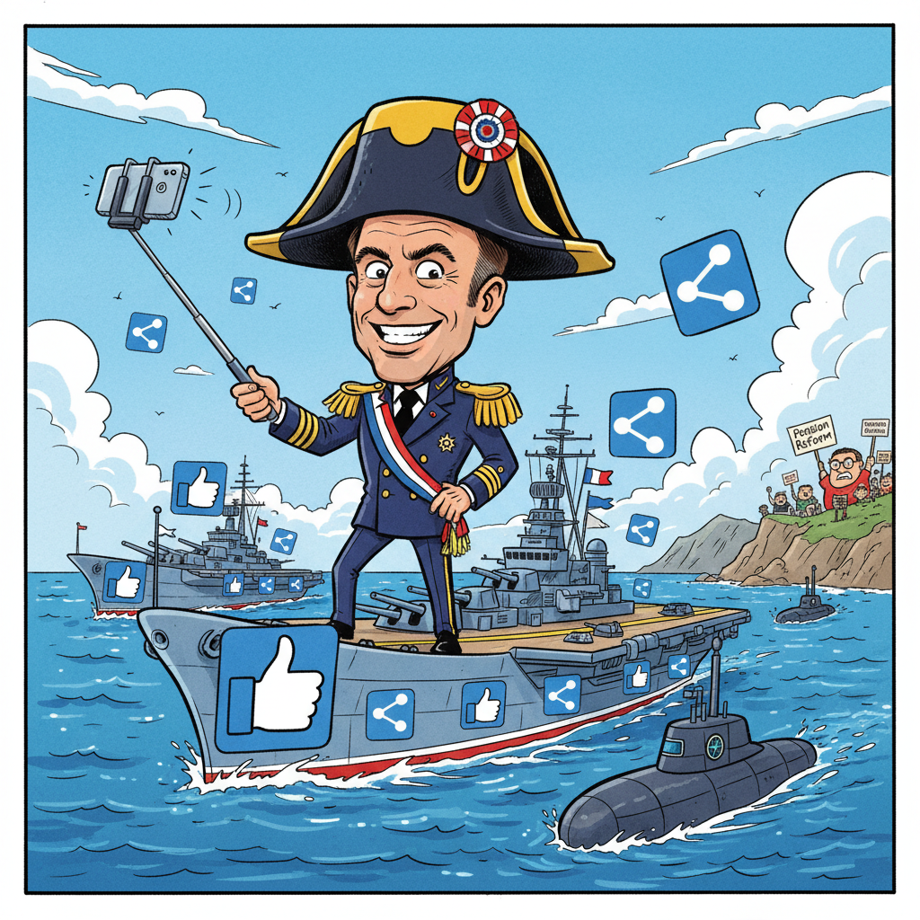 France Dispatches Naval Fleet To Reassert Global Relevance, Primarily For Instagram