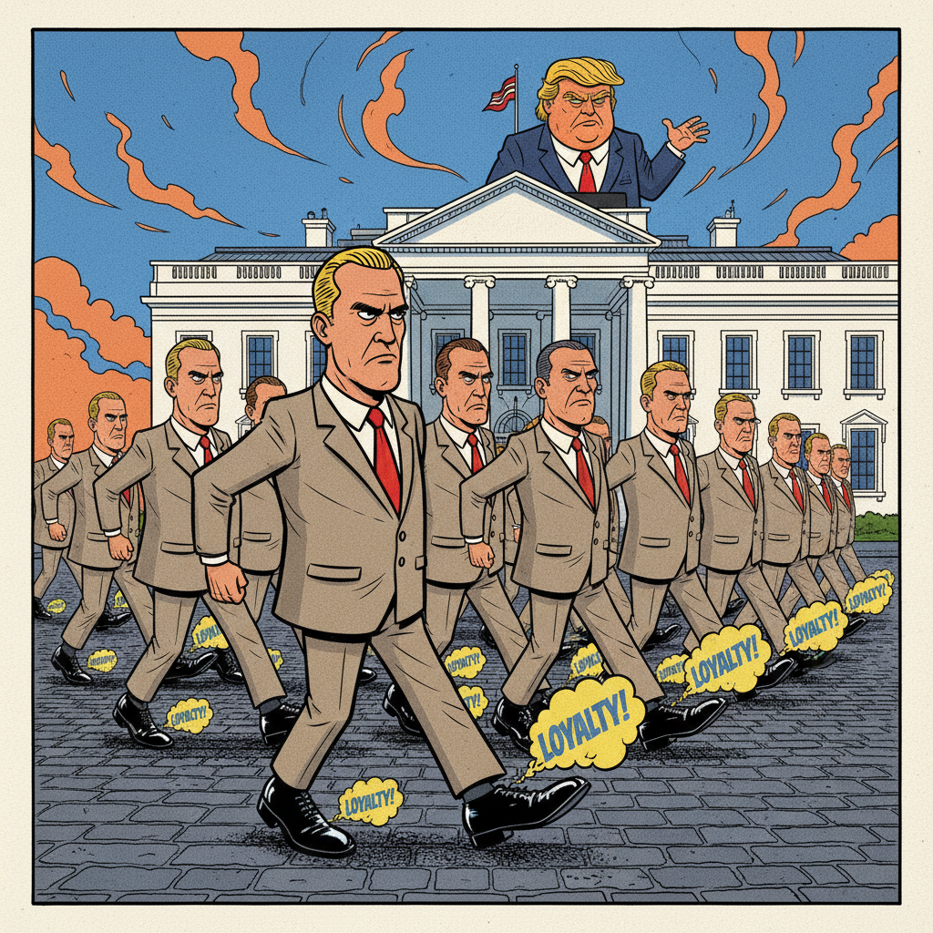 Nation's Top Officials Now Required To Wear Identical Shoes To Signal Loyalty