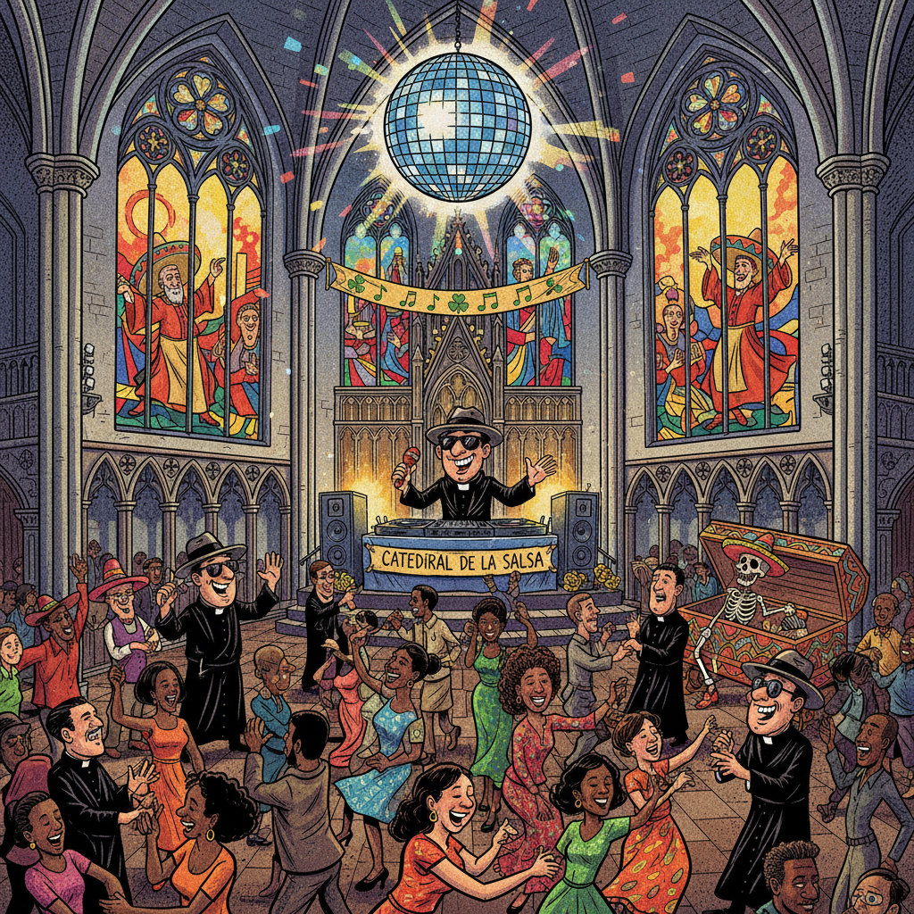 St. Patrick's Cathedral Officially Declared 'Salsa-Friendly Zone' Following Colón Funeral