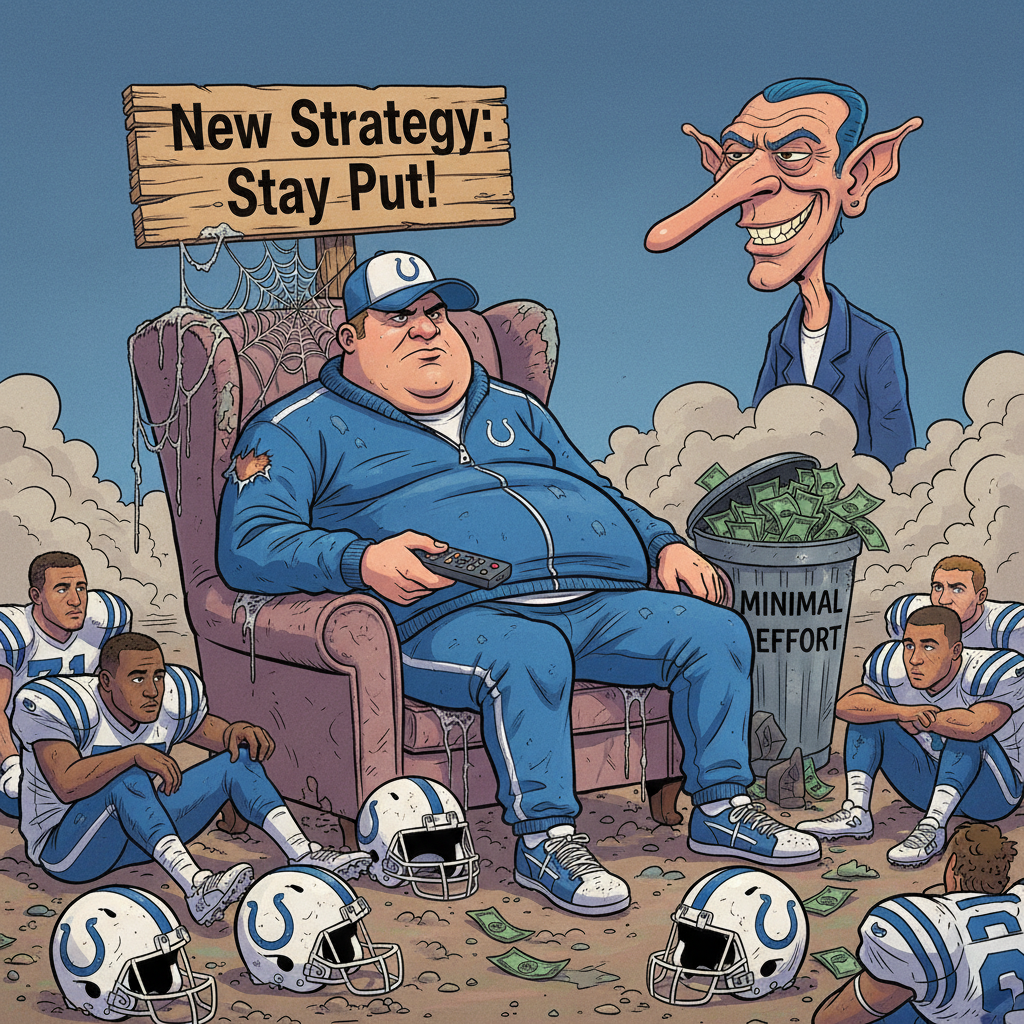 Colts Announce Bold New Strategy: Keep Only The Guys Who Are Already There