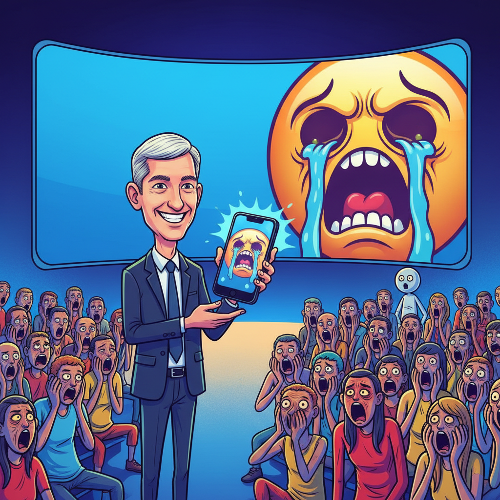 Apple Unveils 'Existential Dread' Emoji, Citing Unprecedented User Demand