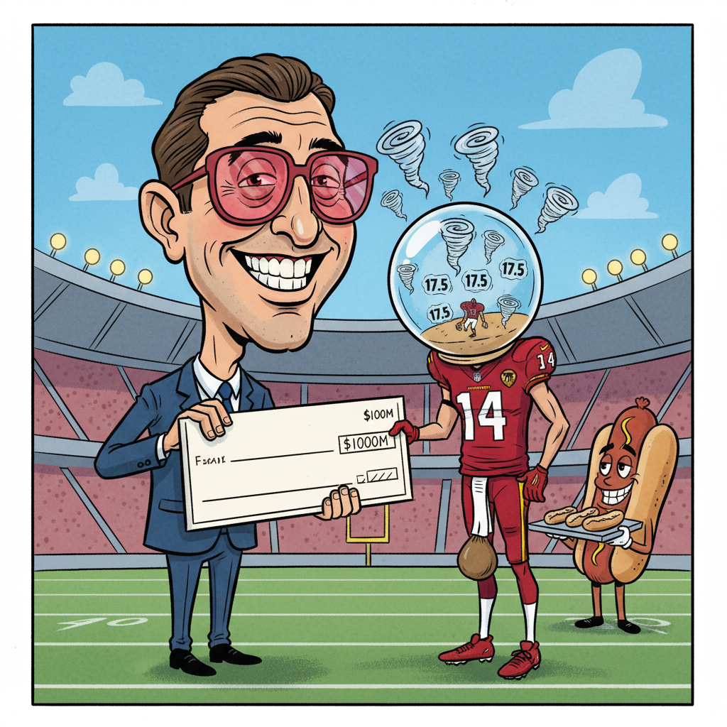 Commanders Sign Player Based Entirely On Future Performance That Hasn't Happened Yet