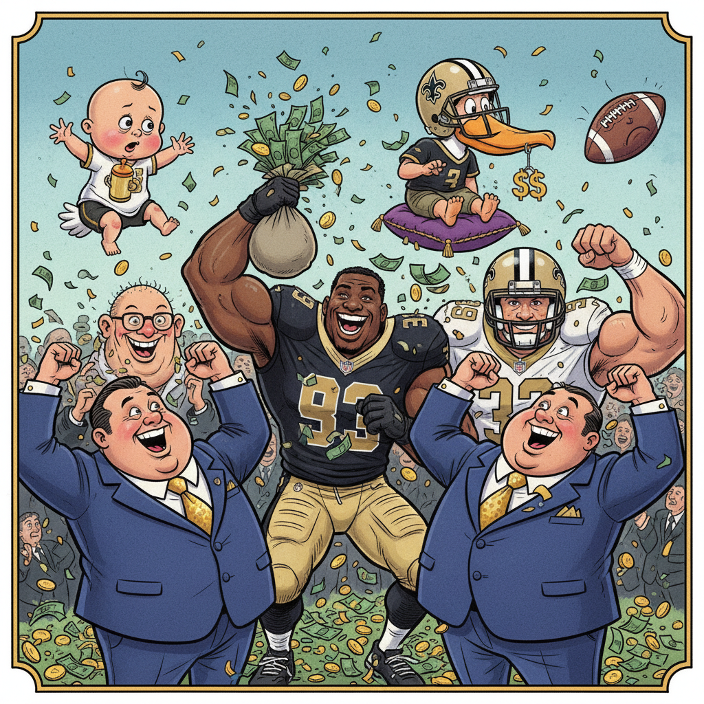 Saints Sign Two Players For Combined $113 Million, Immediately Begin Search For Quarterback