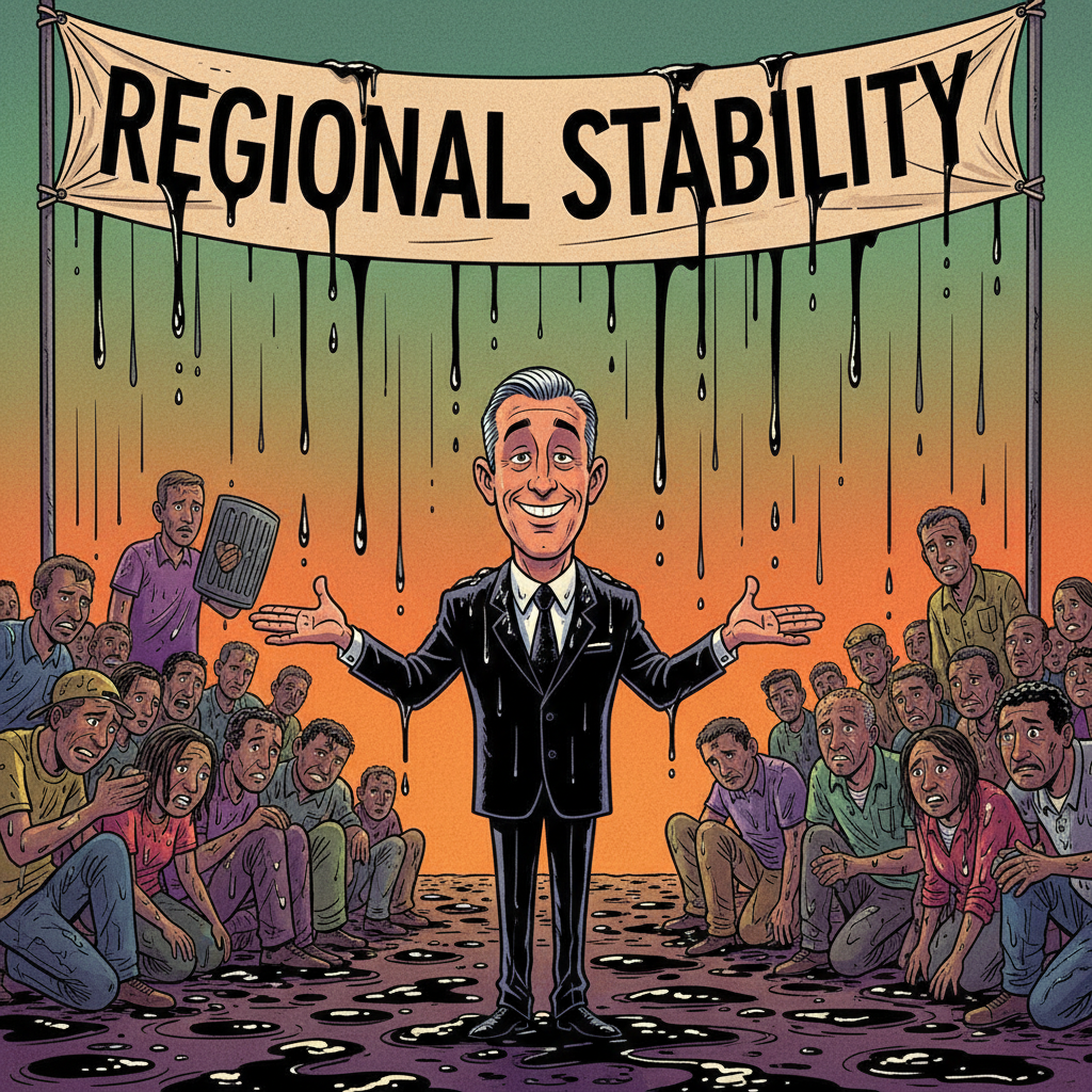 Pentagon Clarifies Black Rain Is ‘Feature, Not Bug’ Of Regional Stability Efforts