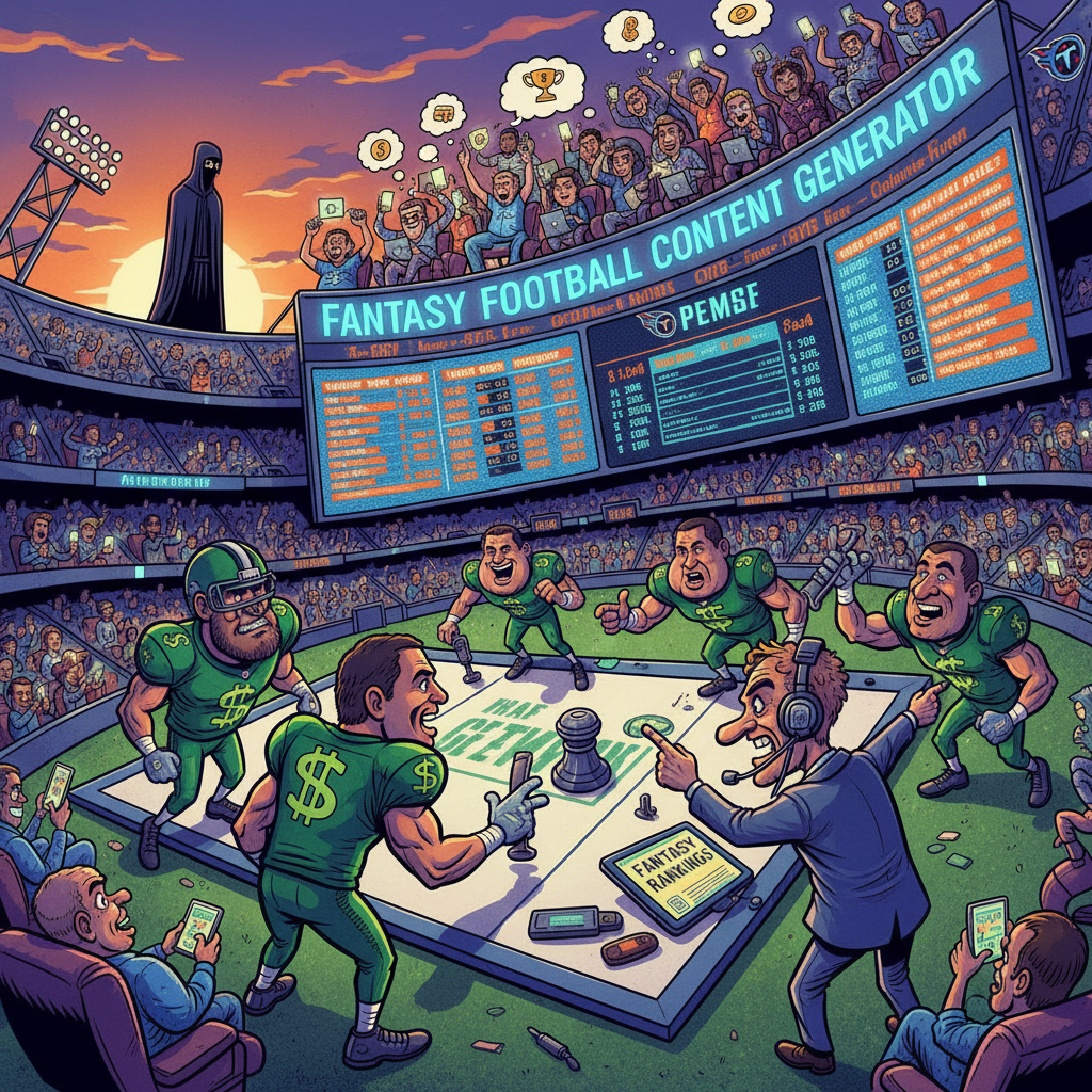 Titans Sign Wan'Dale Robinson, Immediately Rebrand as 'Fantasy Football Content Generator'