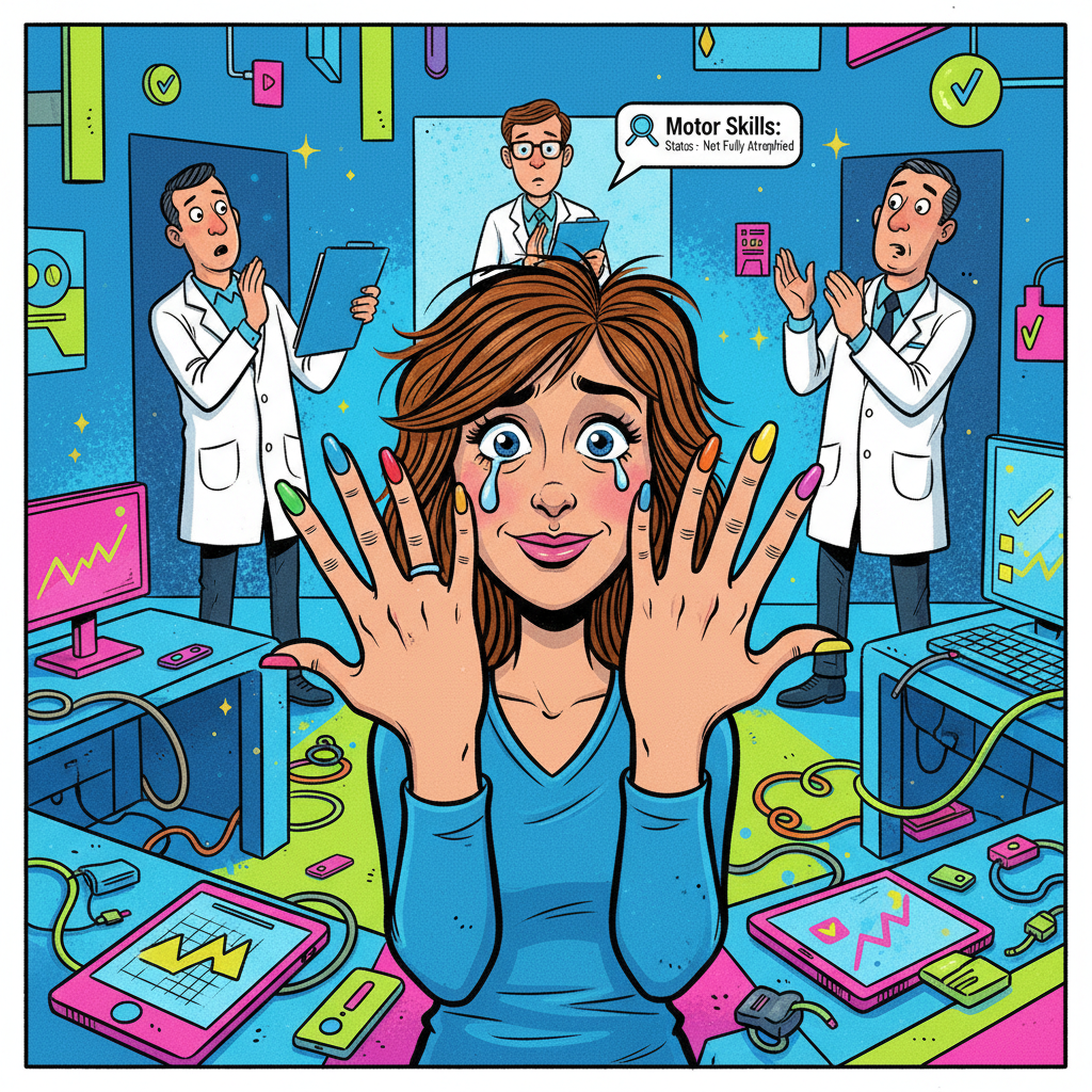 New Study Confirms Humans Still Capable Of Applying Color To Fingernails Without Professional Intervention