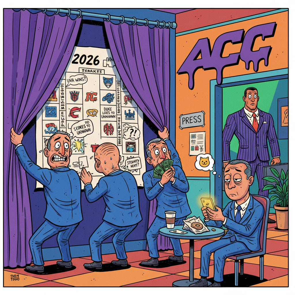 ACC Announces 2026 Tournament Bracket, Citing Urgent Need To Fill Content Void