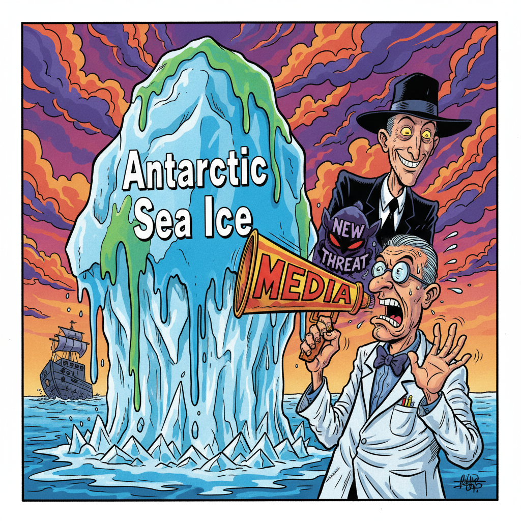 Antarctic Sea Ice Rebounds, Scientists Immediately Blame It On Something Else