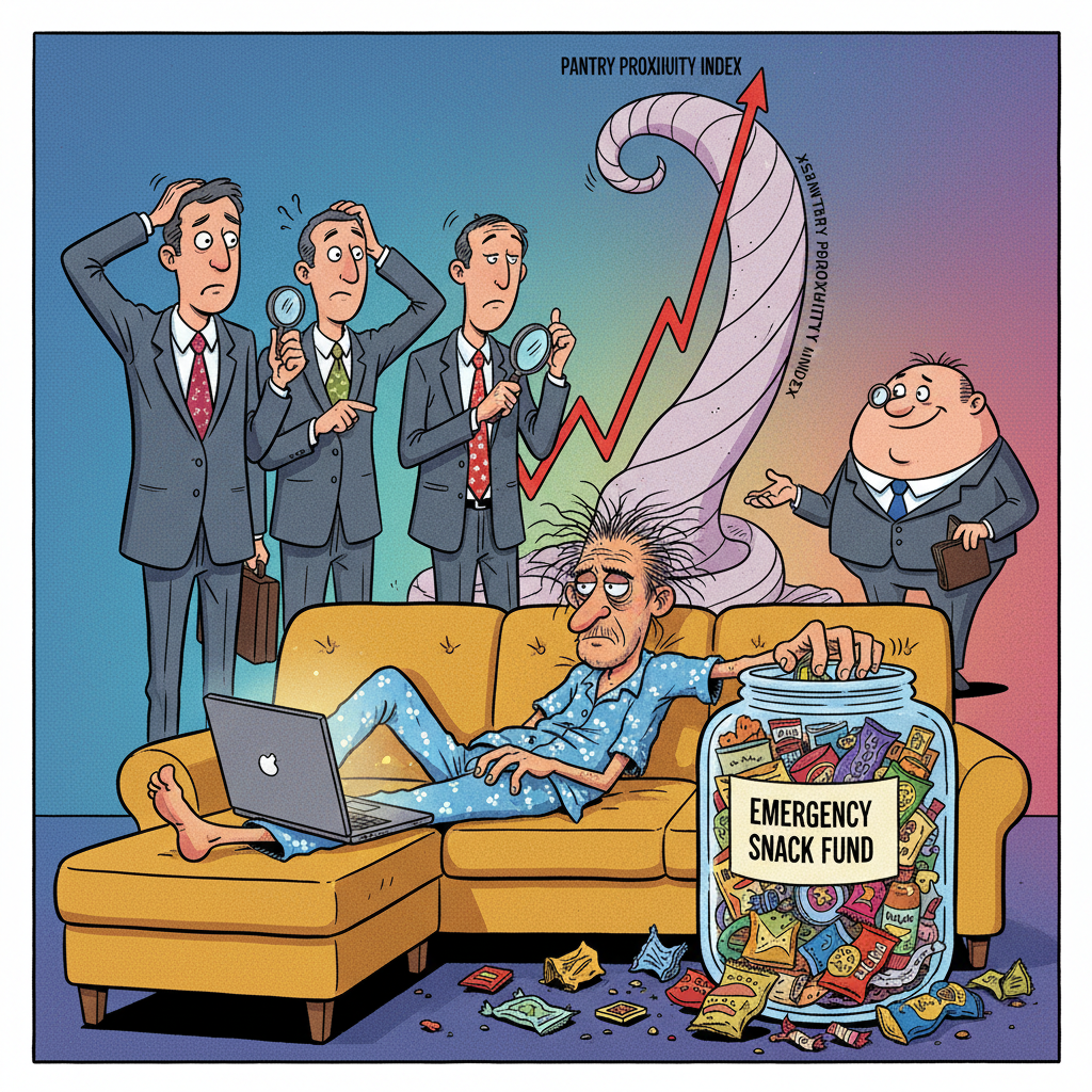 New Study Finds Remote Workers’ Business Expenses Now Include ‘Emergency Snack Fund’ For Couch