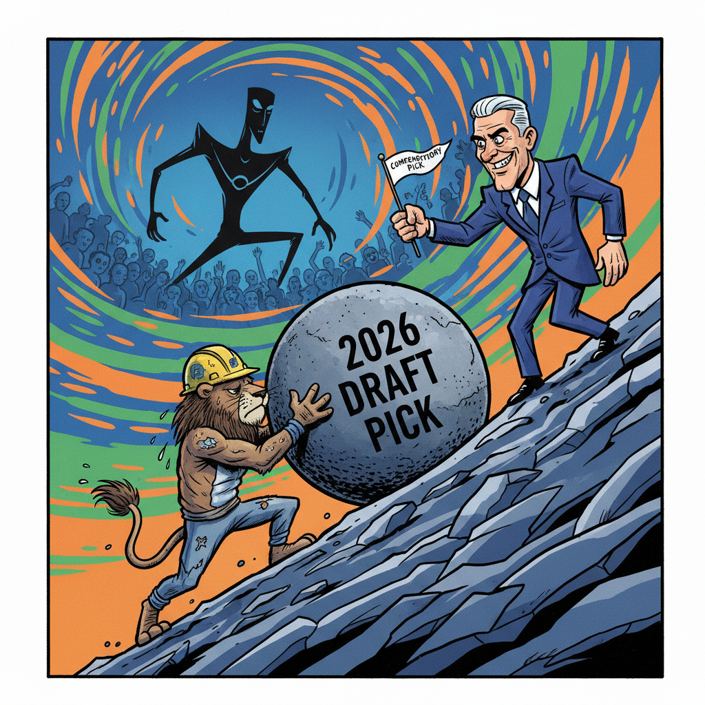 Lions Awarded Compensatory Draft Pick for 2026, Further Solidifying Perpetual Rebuilding Strategy