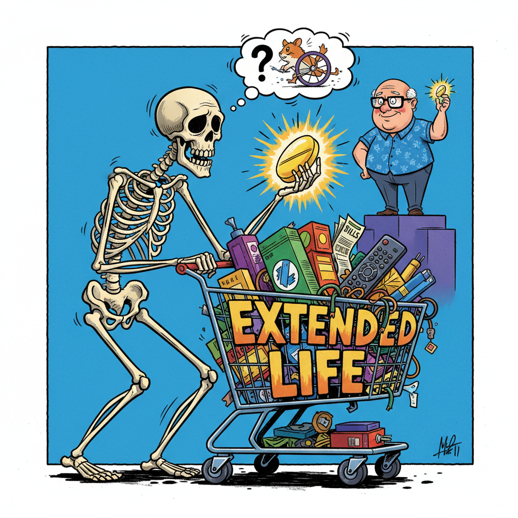 BREAKING: Scientists Confirm Living Longer Is Still Just More Living