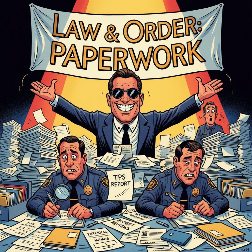 Dick Wolf Announces New Procedural Where Detectives Actually Finish Paperwork