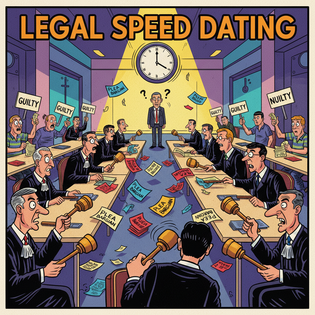 Plea Bargain System Unveiled As 'Legal Speed Dating' For Accountability
