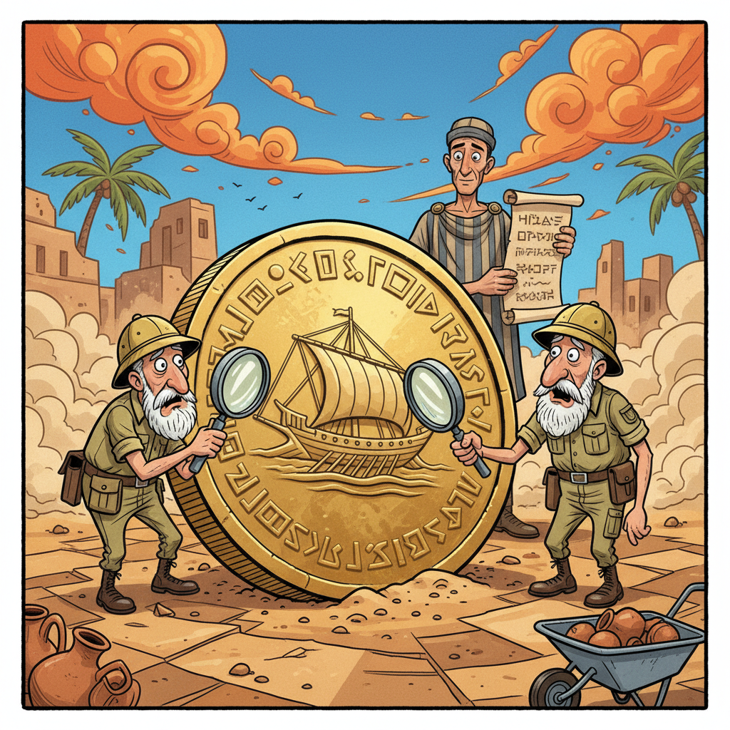 Ancient Phoenician Coin Discovered To Be Original 'Bus Pass'