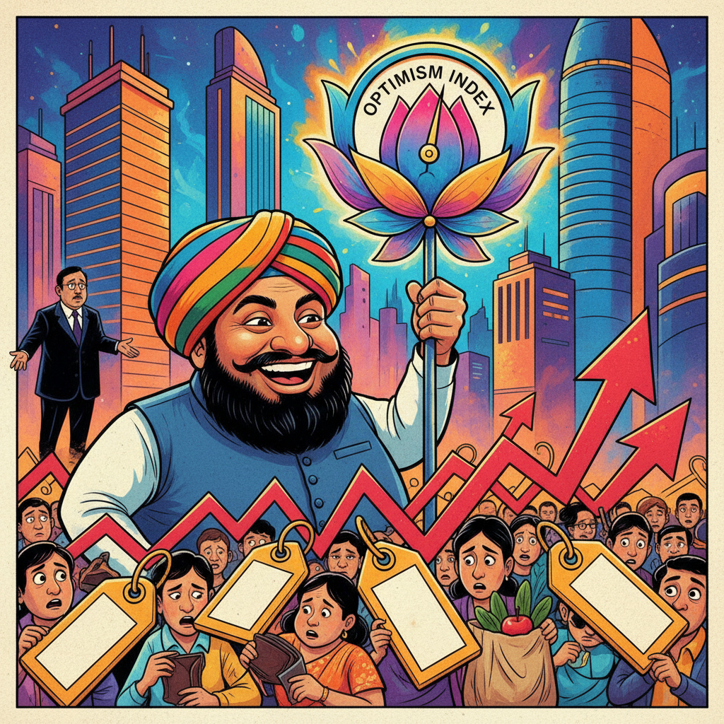 India's Central Bank Unveils New 'Optimism Index' To Combat Inflation