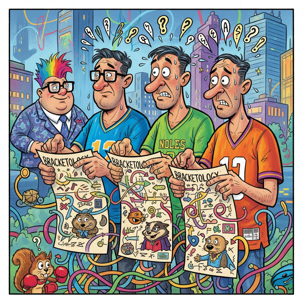 Nation's Sports Fans Brace For Annual Ordeal Of Pretending To Understand Bracketology