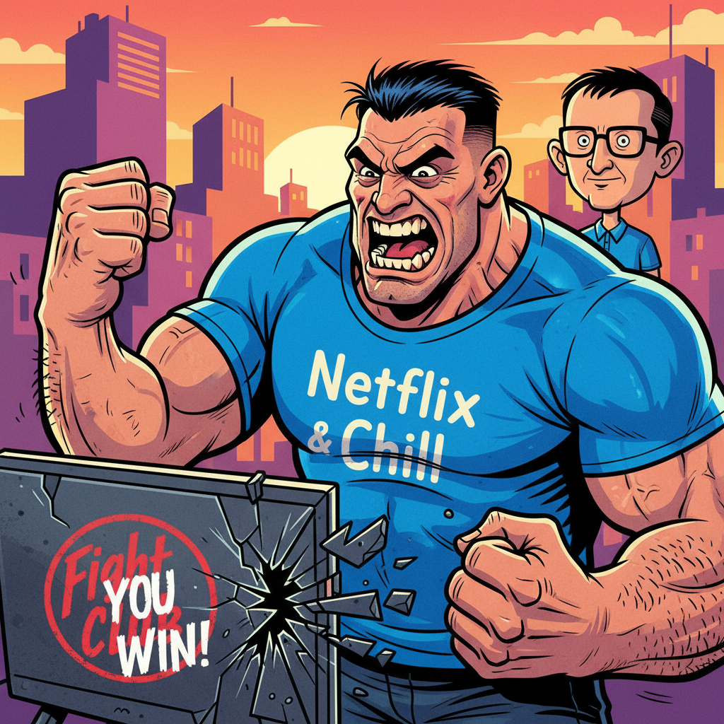 Netflix Announces New 'Fight Club' Feature Allowing Users To Punch Their Own Screens