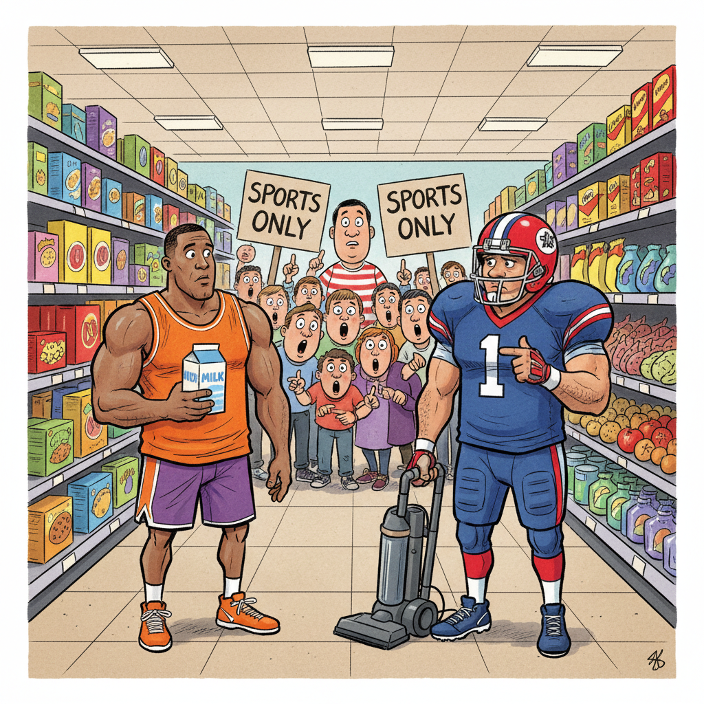 Pro Athletes Confirm Existence of Life Outside Sports Arenas