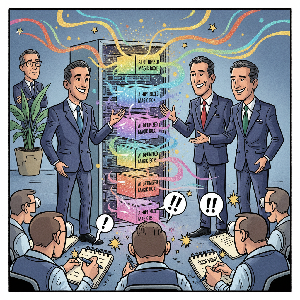 HPE Stock Soars After Company Rebrands All Servers As 'AI-Optimized Magic Boxes'