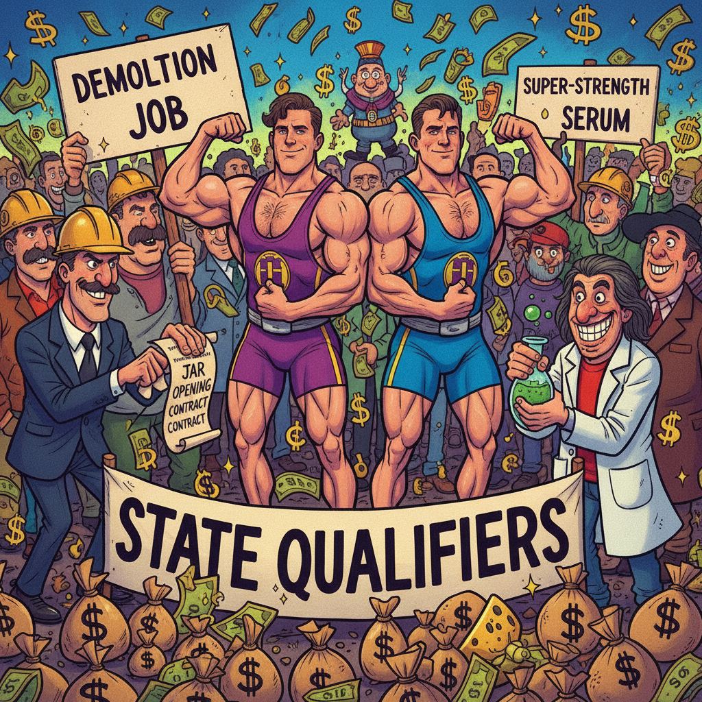 High School Powerlifters Qualify for State, Immediately Face Pressure to Monetize Their Strength