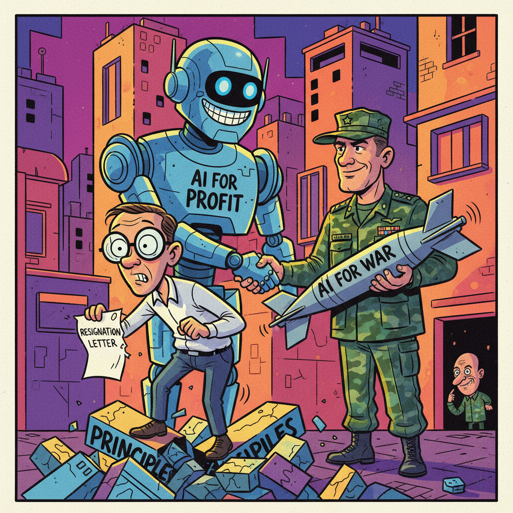 OpenAI Employee Resigns Over 'Principles' After Pentagon Deal, Forgetting Company's Entire Business Model