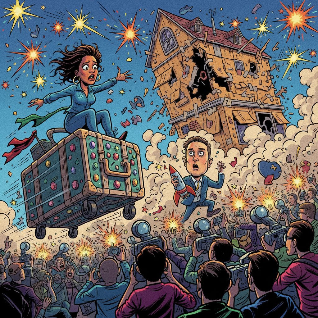 Rihanna Reportedly Flees City After Discovering Her Home Is Not, In Fact, A Fortress