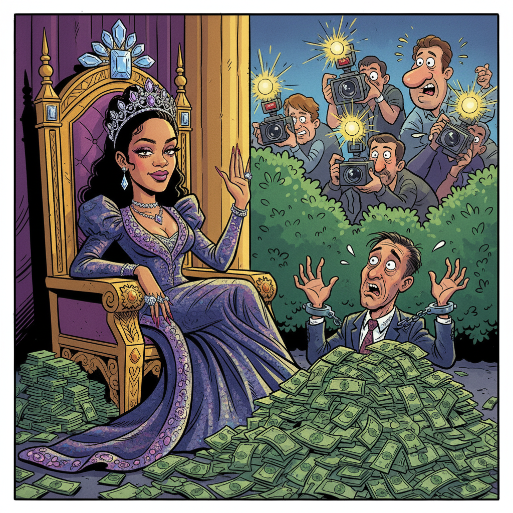 Rihanna's Unharmed Target Now Facing $10 Million Bail For 'Pre-Emptive Paparazzi Deterrent'