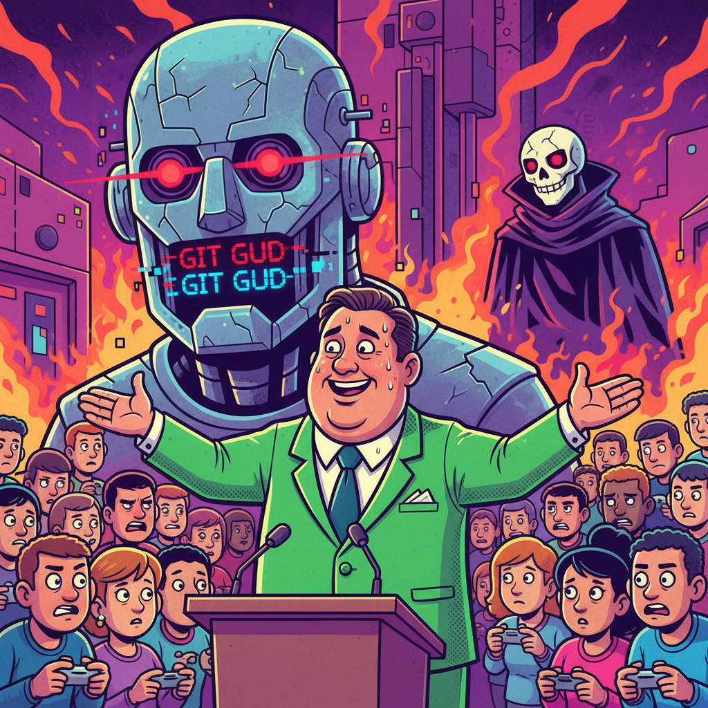 Microsoft Confirms Xbox Not Being Replaced By AI That Just Says 'Git Gud' Repeatedly