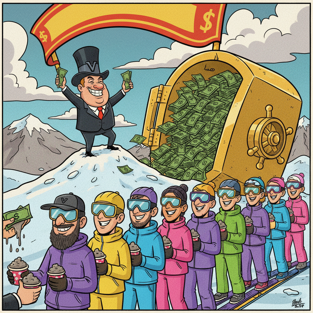 Vail Resorts Unveils Bold New Strategy: Simply Charge More For Less Snow