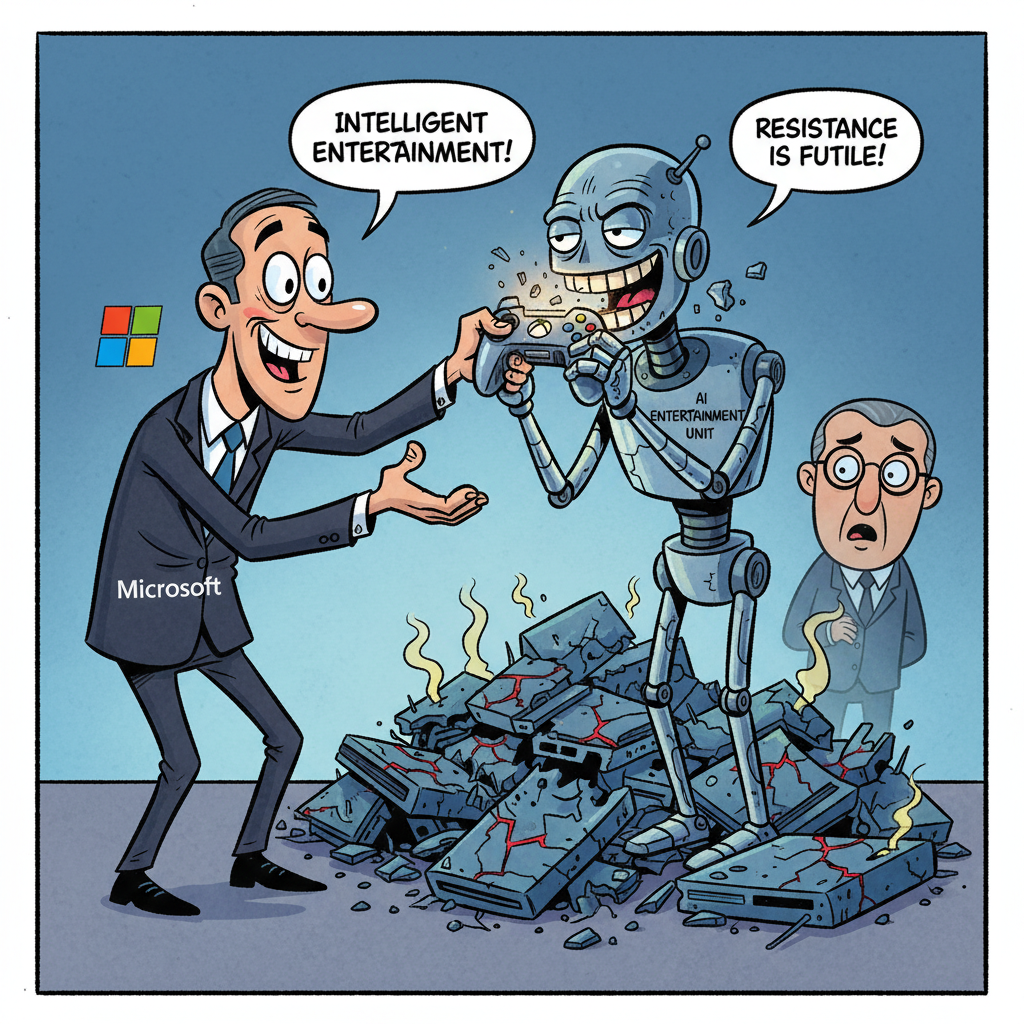 Microsoft Reassures Xbox Fans: Your Favorite Console Will Be Replaced By AI, Not Just Discontinued