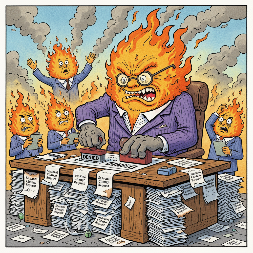 Climate Change Now Requiring Wildfires To Submit Formal Seasonal Change Requests