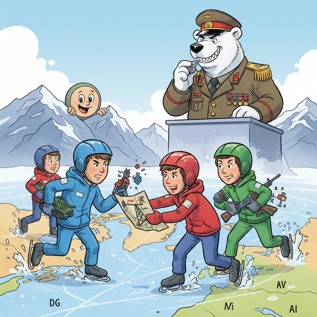 Arctic Winter Games Officially Renamed 'Geopolitical Ice Skirmish'