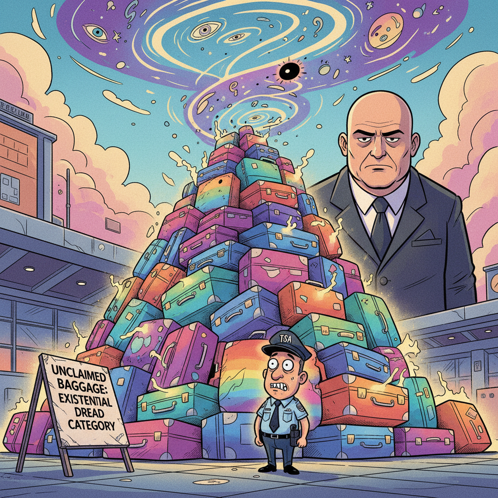 TSA Announces New 'Existential Dread' Category For Unclaimed Luggage