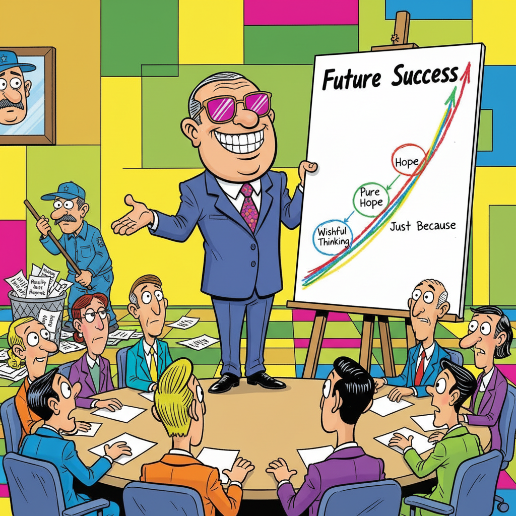 Company Projects Future Success Based Entirely On Its Own Projections