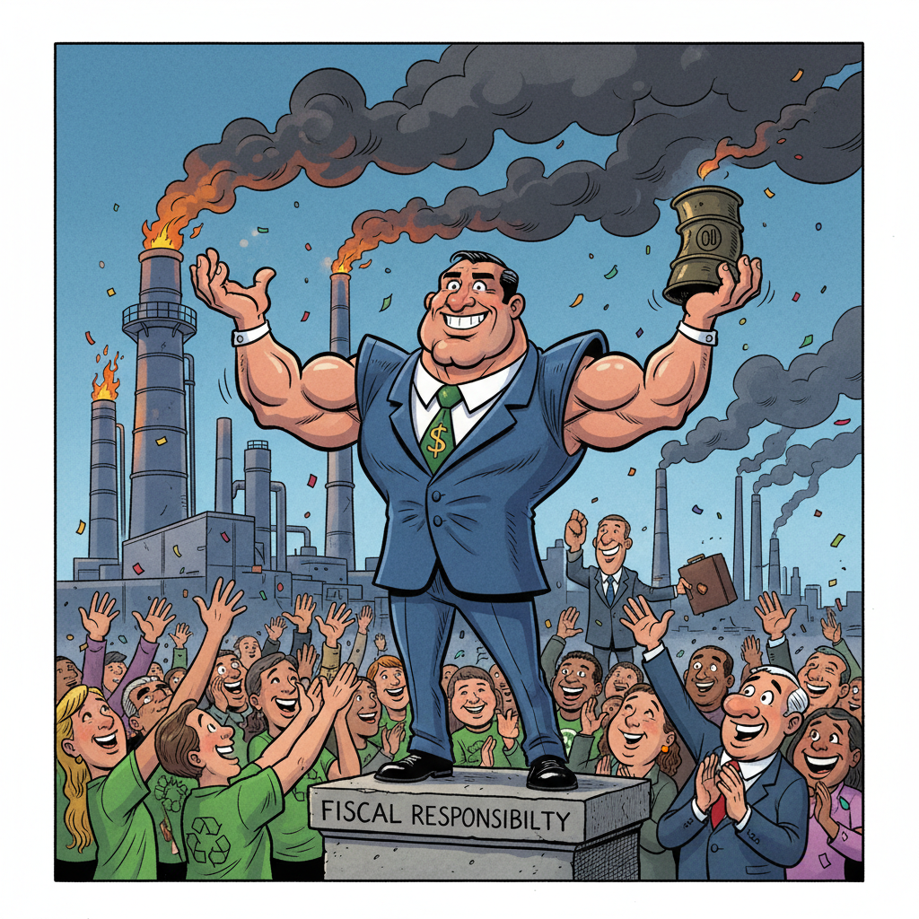 Oil Company Heroically Refuses To Overpay For More Oil