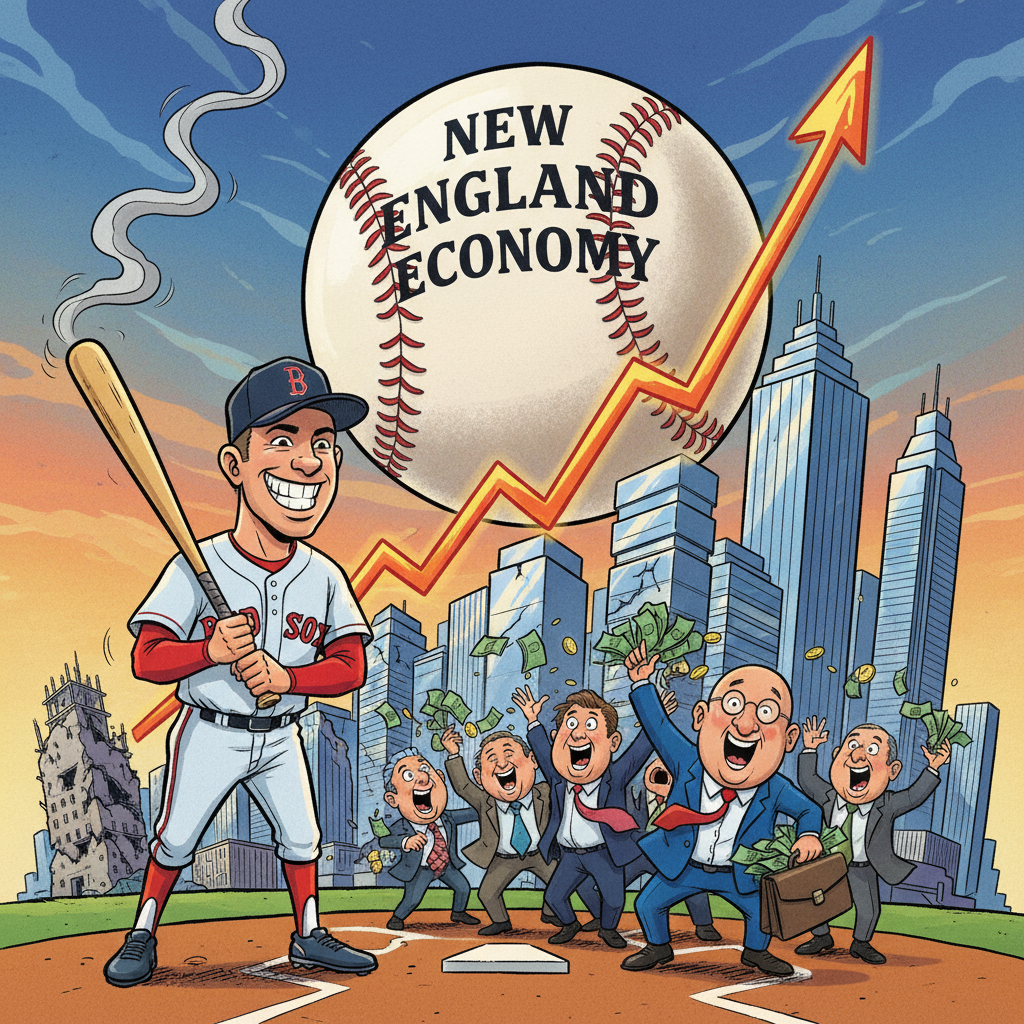 Red Sox Rookie's Home Run Hailed As Solution To All Regional Economic Woes