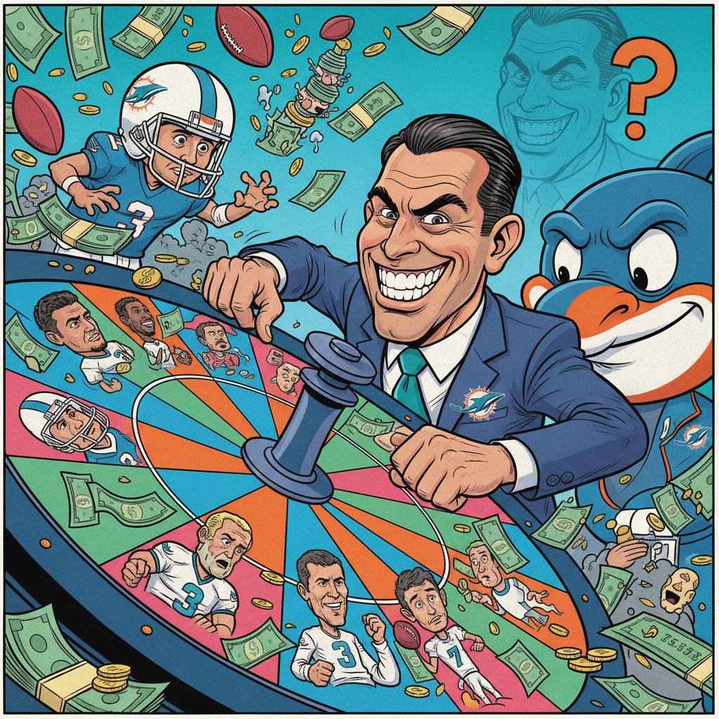 Dolphins Announce New 'Quarterback Roulette' Strategy To Maximize Fan Engagement