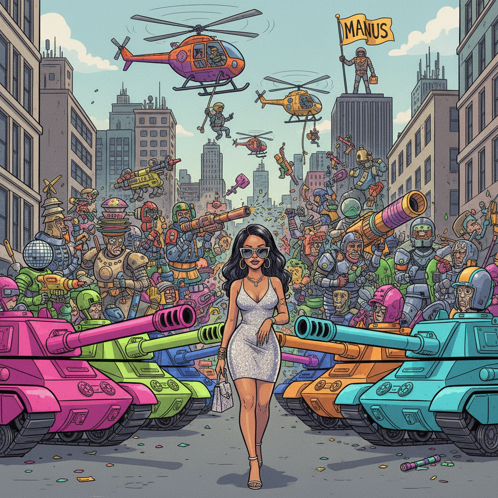 LAPD Confirms Rihanna's Security Detail Now Larger Than Some Small Nations' Armies